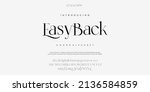 abstract fashion font alphabet. ... | Shutterstock .eps vector #2136584859