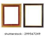 vintage frames isolate  use for ... | Shutterstock . vector #299567249
