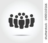 people icon work group team... | Shutterstock .eps vector #1400110166