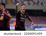 Small photo of Salerno, ITALY - September 5 2022: Pasquale Mazzocchi of Us Salernitana 1919 during the Serie A match between Us Salernitana and Empoli F on September 5 2022 at Stadio Arechi in Salerno.