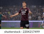 Small photo of Salerno, ITALY - September 16 2022: Piatek of Us Salernitana 1919 during the Serie A match between Us Salernitana and Lecce on September 16 2022 at Stadio Arechi in Salerno.