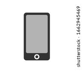 smartphone icon vector symbol... | Shutterstock .eps vector #1662945469
