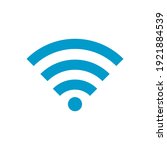 wifi symbol icon vector... | Shutterstock .eps vector #1921884539