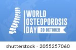 World Osteoporosis Day Modern...