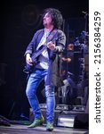 Small photo of ZAGREB, CROATIA - MARCH 09, 2018: American rock band Toto on 40 Trips Around The Sun Tour. Steve Lukather guitar player of rock band Toto
