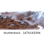 terrain ground coffee smoke... | Shutterstock . vector #1676163346