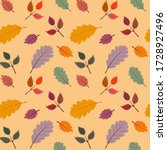  seamless vector pattern with... | Shutterstock .eps vector #1728927496