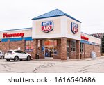 Small photo of Homestead, Pennsylvania, USA 1/12/20 The Rite Aid Pharmacy, a retail chain throughout the country