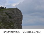Precipice on Northern Demerdji Mountain, Crimea