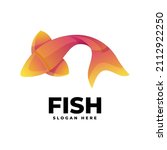 Vector Logo Illustration Fish...