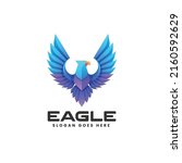 Vector Logo Illustration Eagle...