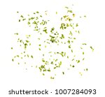 Dried Parsley Isolated On White ...