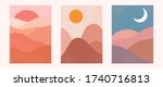 abstract contemporary aesthetic ... | Shutterstock .eps vector #1740716813