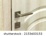 Metal Door Handle Or Doorknob...
