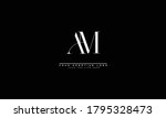 Am Ma Abstract Vector Logo...