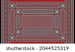 frame  border with red... | Shutterstock .eps vector #2044525319