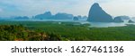 Small photo of Samet Nangshe Viewpoint has very quickly gone from being practically unheard of to one of the most popular panoramas in Phang Nga.