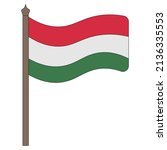 Flag Of Hungary. Vector...