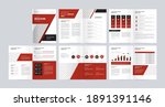 template layout design with... | Shutterstock .eps vector #1891391146