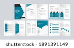template layout design with... | Shutterstock .eps vector #1891391149