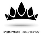 a crown for the game world. a... | Shutterstock .eps vector #2086481929