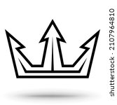 crown icon. suitable for... | Shutterstock .eps vector #2107964810