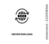 globe earth vector icons set...
