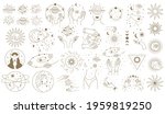 mystical astrology elements.... | Shutterstock .eps vector #1959819250