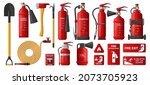 firefighting  fire protection... | Shutterstock .eps vector #2073705923