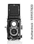 Rolleiflex  Isolated On White...