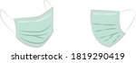 set of medical surgical mask... | Shutterstock .eps vector #1819290419