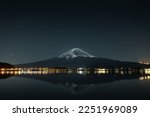 Mount Fuji Wallpaper at Night