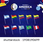 south america football 2021... | Shutterstock .eps vector #1938190699