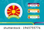 north macedonia national team... | Shutterstock .eps vector #1965755776