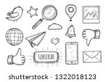 vector illustration of widgets... | Shutterstock .eps vector #1322018123
