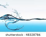 water splash | Shutterstock . vector #48328786