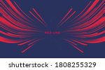 red and blue gradient lines... | Shutterstock .eps vector #1808255329