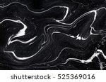 Black marble ink texture...
