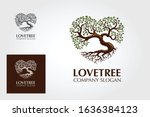 Love Tree Logo Template. This...