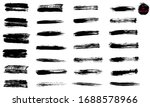 a set of brush strokes. a... | Shutterstock .eps vector #1688578966
