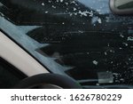 Squeegee Frosted Windshield In...