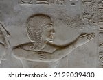 Bas Relief Of The Pharaoh Seti...