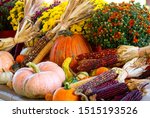 Colorful Autumn Display Of...