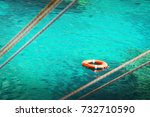 A Lifeboat Over A Deck In The...