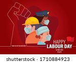 Happy Labour Day 2020. 1st May. ...