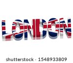London With Union Jack British...