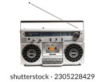 Retro ghetto radio boom box...