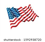 vector illustration  american... | Shutterstock .eps vector #1592938720