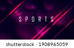 dynamic sport background with... | Shutterstock .eps vector #1908965059