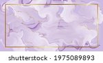 Lilac Marble Background With...